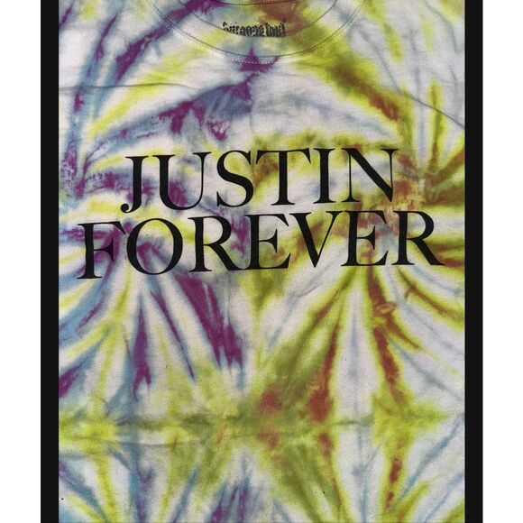 Justin Bieber Purpose World Tour Tie-Dye Long Sleeve - Picture 4 of 5